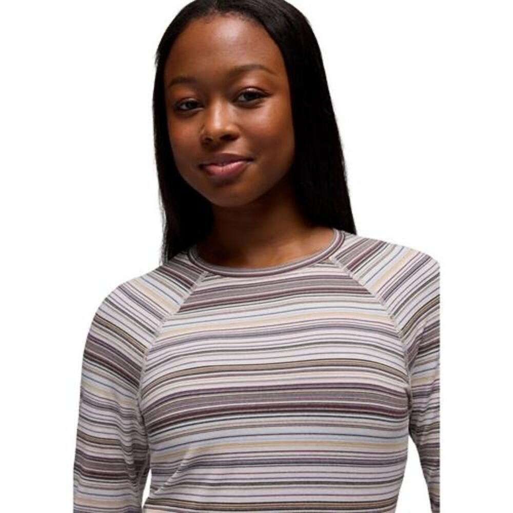 Prana Women’s Heavana Stripe Long Sleeve Performance T-Shirt Size S *EUC - Picture 7 of 9
